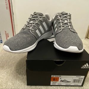 Adidas Women’s QT Racer Sneakers Size 8.5 Gray NWT